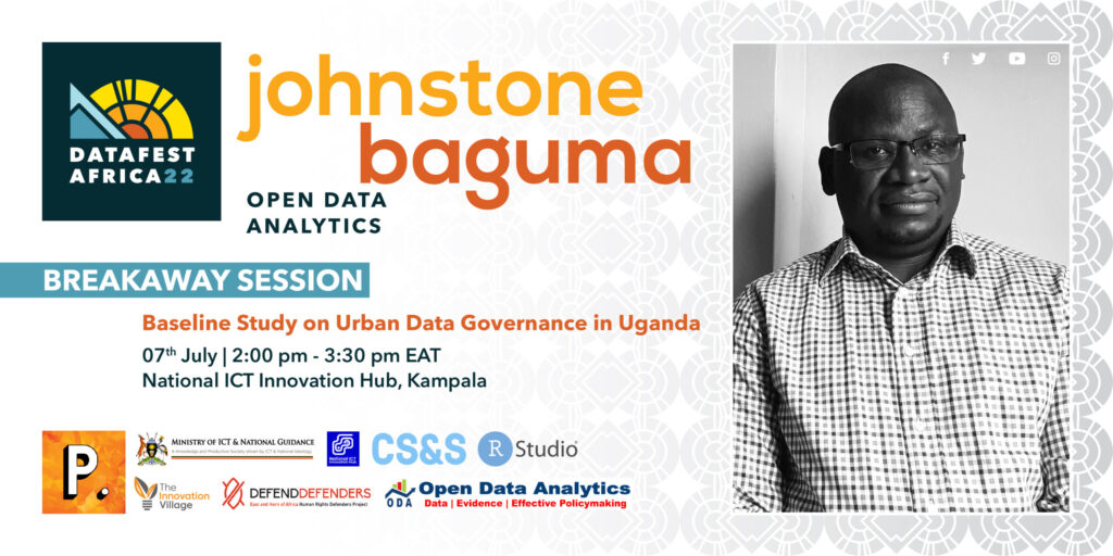 ODA-Open Data Analytics at the DataFest Africa 2022 Conference to be held in Kampala, Uganda